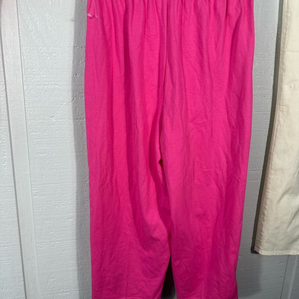 Marshall Russo  Vintage Pink Short Sleeve Capri Set Size M EUC - Picture 8 of 12